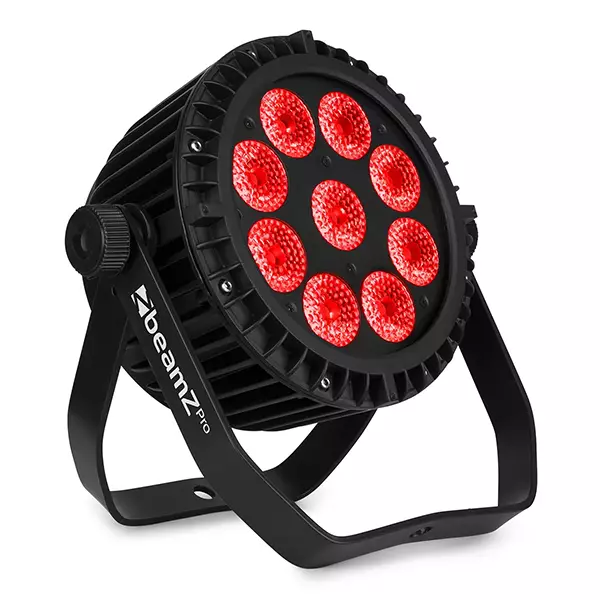 BeamZPro WBP912IP LED Battery PAR IP65 9X 12W Rgbawuv